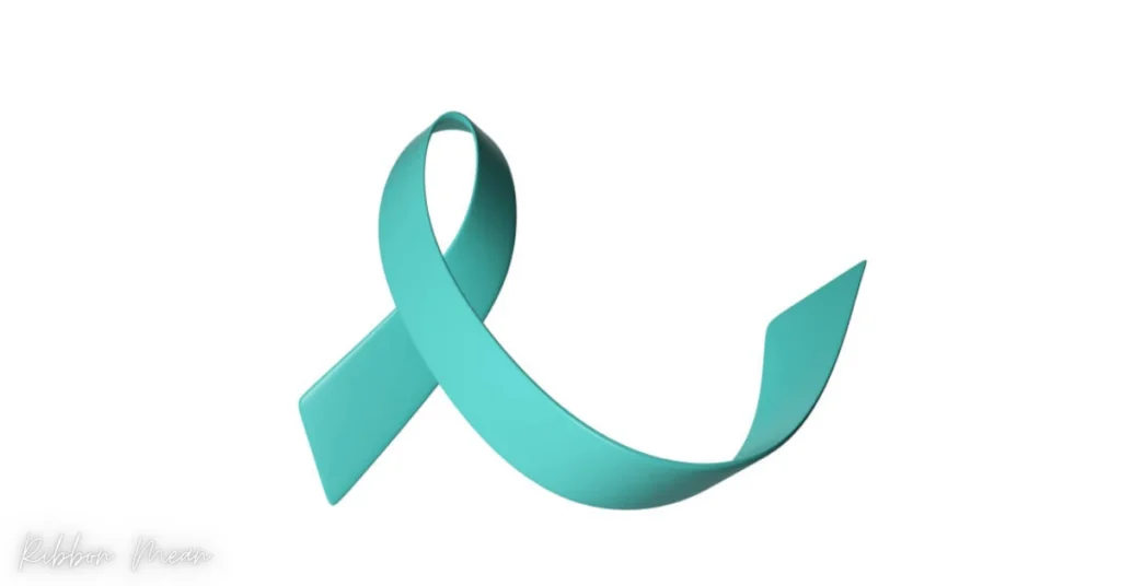 what-does-a-teal-ribbon-mean