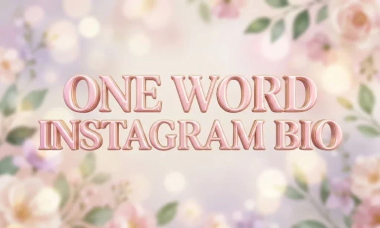 one-word-instagram-bio