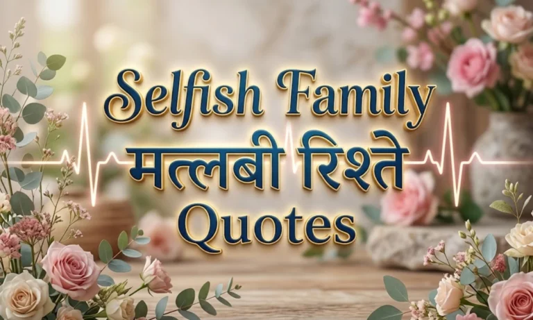 selfish-family-matlabi-rishte-quotes